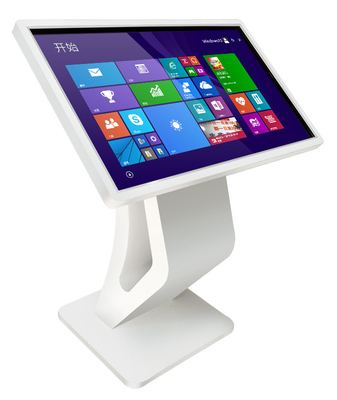 55 Inch Indoor Interactive Touch Screen Digital Signage Display Kiosk For Library