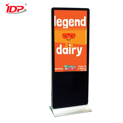 55&quot; Touch Screen Back-to-Back Digital Poster Kiosk With 10pt IR Touch Screen Panel