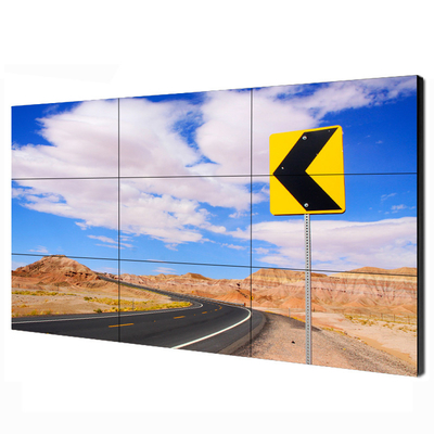 43 Inch 700nit Full HD Video Wall Signage RJ45 Port Ultra Narrow Bezel