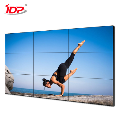 Commercial 55 Inch Wall Mounted 4K Digital LCD Screen Muti Channel Media Player