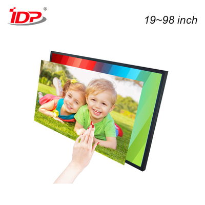 Advertising LCD Interactive Digital Display Board Information Monitors 500nit