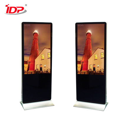 Upside Down 65 Inch Digital Signage Touchscreens 3840X2160 50hz Freestanding Kiosk