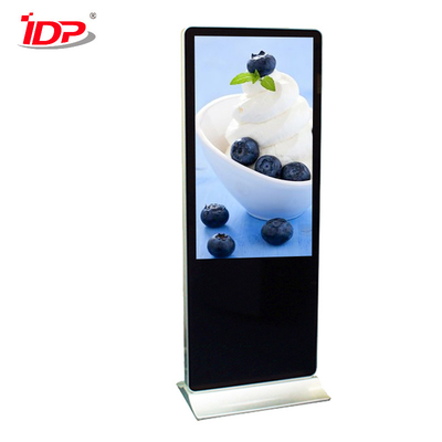 Upside Down 65 Inch Digital Signage Touchscreens 3840X2160 50hz Freestanding Kiosk