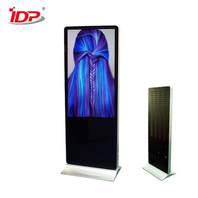 Upside Down 65 Inch Digital Signage Touchscreens 3840X2160 50hz Freestanding Kiosk