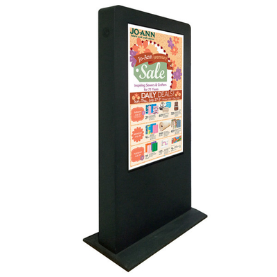 60Hz 55" Interactive Digital Signage Kiosk Wayfinding Hard Coating Surface