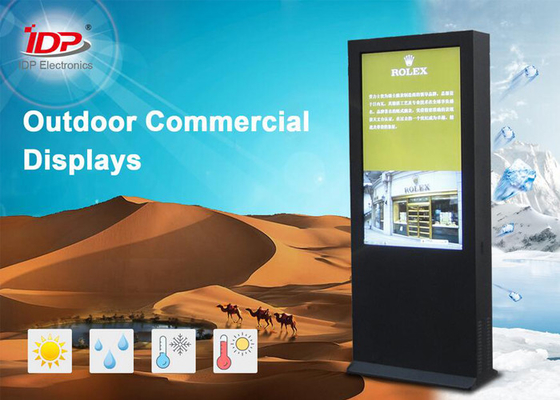 43 Inch Full HD Outdoor Digital Signage 2000 cd/m² Brightness LCD