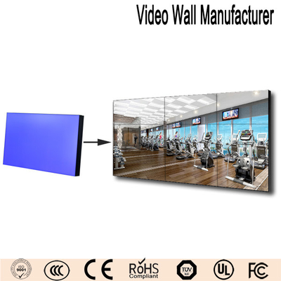 55 Inch Seamless LCD Ad Player With Multi Screen 3x3 Video Wall