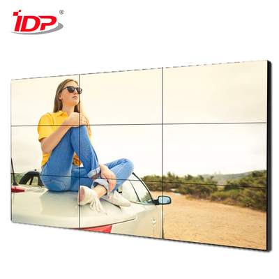 3.5mm High Brightness 4k Seamless LCD Screen Splicing 3x3 Ad Player