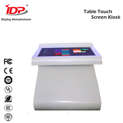 Touch Screen 46 Inch Digital Information Kiosk Android OS Zig Shape Type