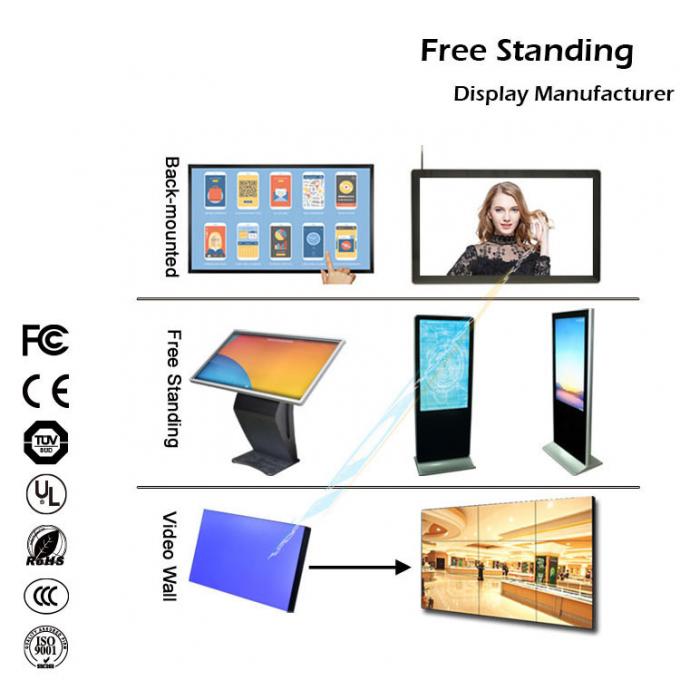65 Inch Floor Standing Digital Signage for Educational Institutions ...