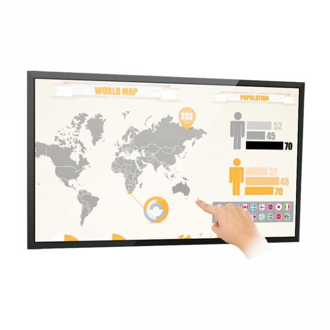 H.264 FHD 2160P Wall Mount All In One Pc Touch Screen Samsung Panel